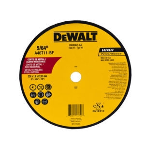 DISCO DE CORTE DEWALT